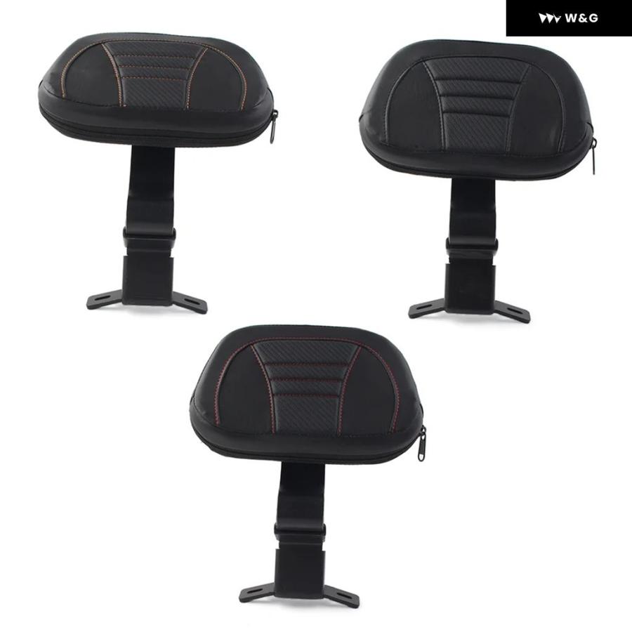 並行輸入品 オートバイ バイク フロントドライバー ライダーバックレスト パッド ハーレー ダビッドソン ツーリング CVO ロー