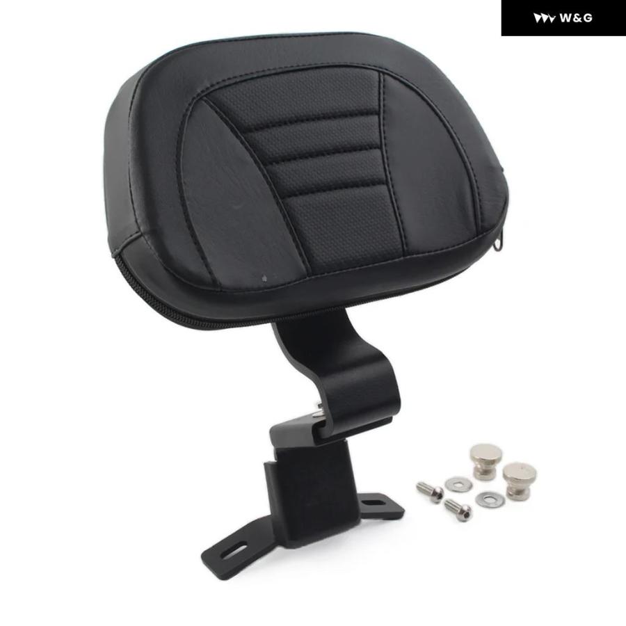 並行輸入品 オートバイ バイク フロントドライバー ライダーバックレスト パッド ハーレー ダビッドソン ツーリング CVO ロー