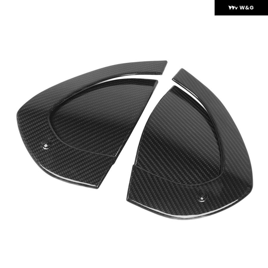 並行輸入品 4PCS 外装 ドアハンドル カバー カーボン アウター トリム