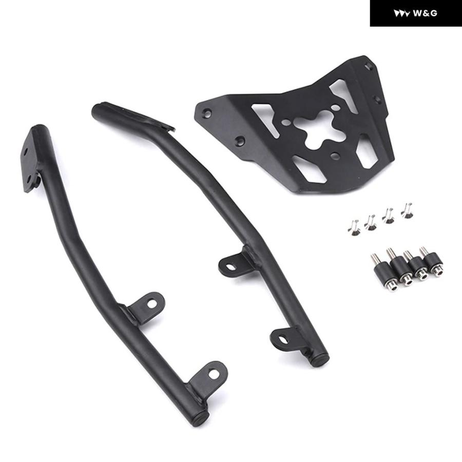 並行輸入品 オートバイ バイク リアラゲッジラックシェルフ キャリア サポート カワサキ Z650 2017 2018 2019_2
