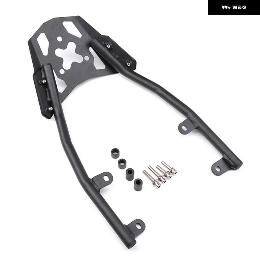 並行輸入品 オートバイ バイク リアラゲッジラックシェルフ キャリア サポート カワサキ Z650 2017 2018 2019_3