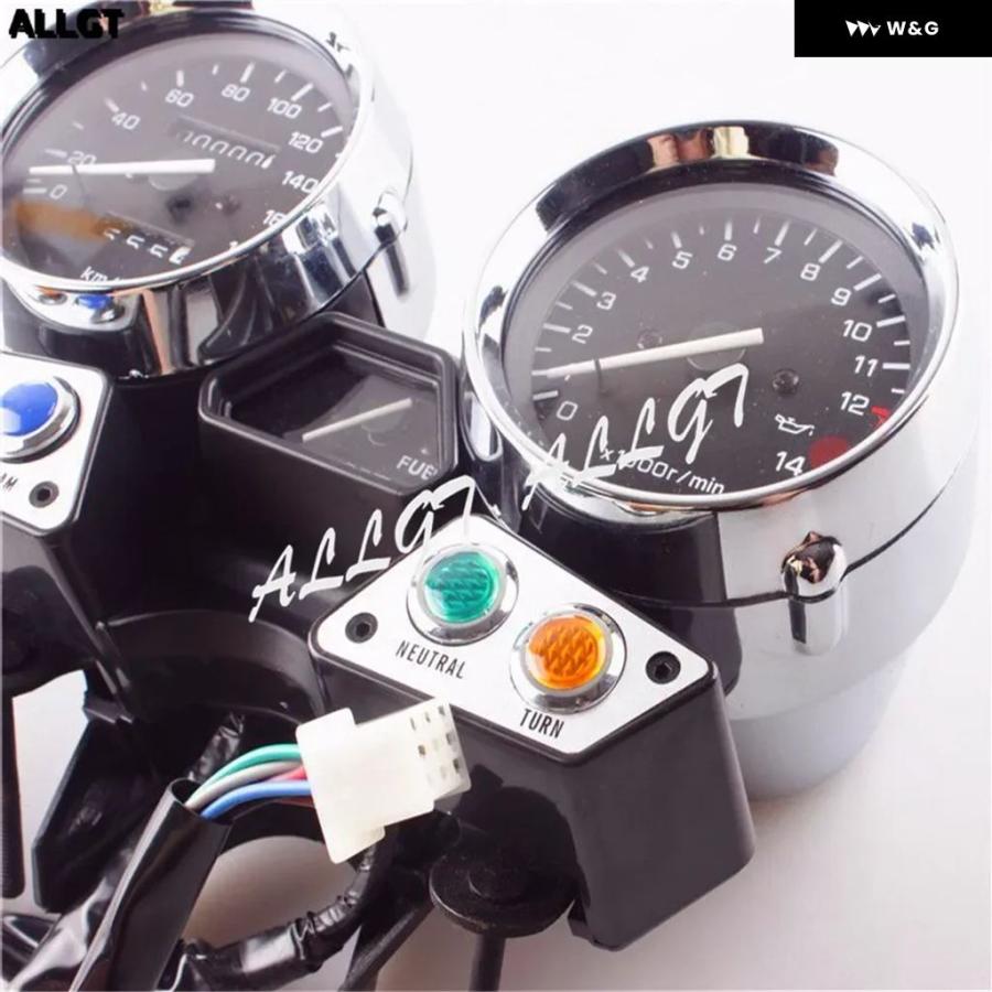 並行輸入品 オートバイ バイク モーターゲージ スピード メーター タコメーター 計器 ヤマハ XJR400 1997 カスタム_3