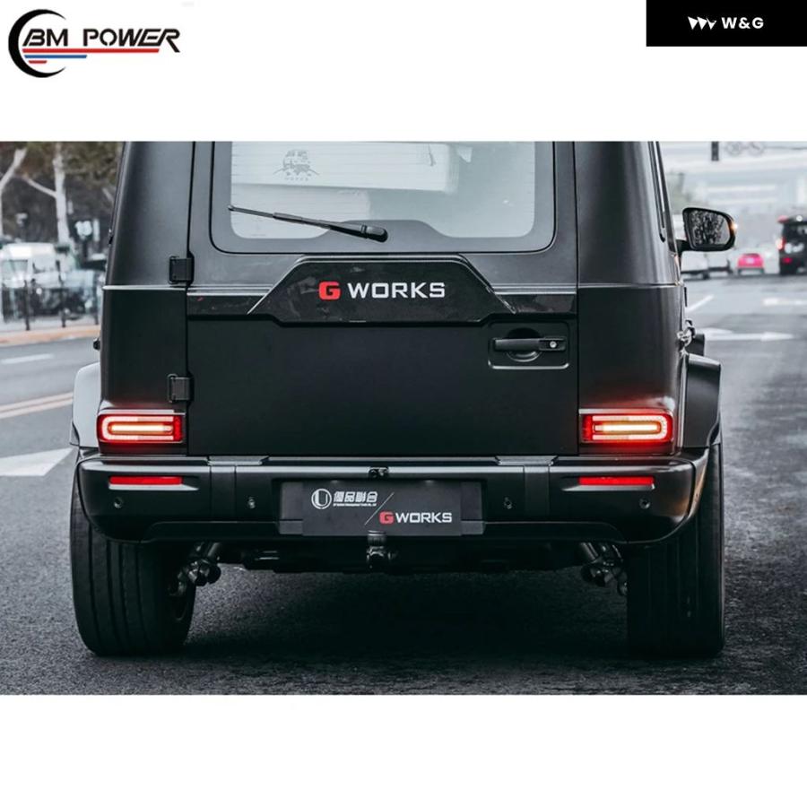 メルセデス ベンツ W465 Gクラス G63 AMG リアバンパー 並行輸入品 2025Y G クラス W465 リア バンパー カバー G63 G500 G450D