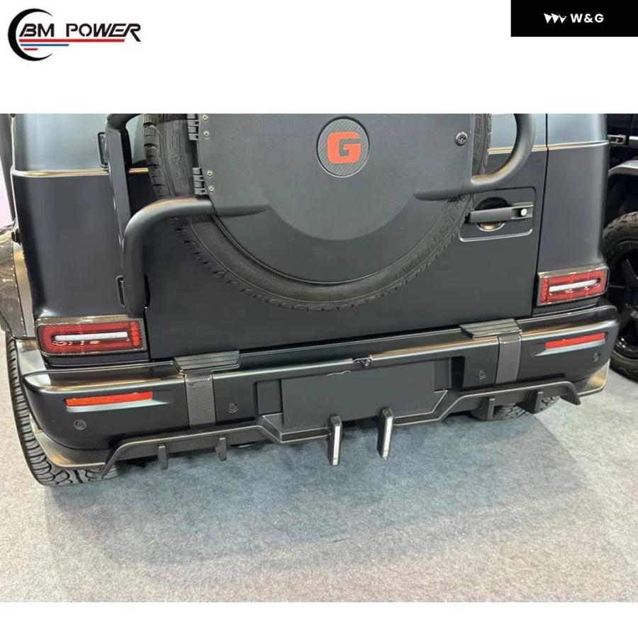 並行輸入品 2025Y G クラス W465 リア バンパー カバー G63 G500 G450D