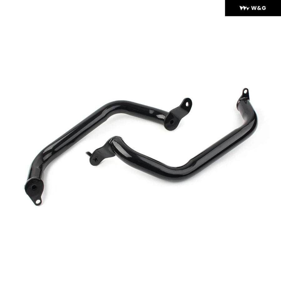 並行輸入品 オートバイ バイク ブラック エンジン プロテクター ガード クラッシュ バー スズキ ブルバード M109R BOSの画像