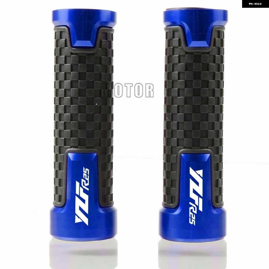 並行輸入品ヤマハ YZF-R25/YZF R25/YZFR25 2015-2017 2016 オートバイ バイク 7/8インチ 22MM アルミ ラバー 滑り止め ハンドルバー ハンドルバー ハン | ブランド登録なし | 10