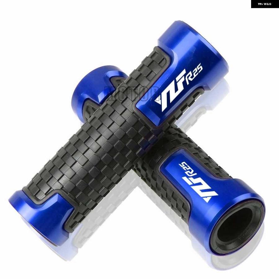 並行輸入品ヤマハ YZF-R25/YZF R25/YZFR25 2015-2017 2016 オートバイ バイク 7/8インチ 22MM アルミ ラバー 滑り止め ハンドルバー ハンドルバー ハン | ブランド登録なし | 11