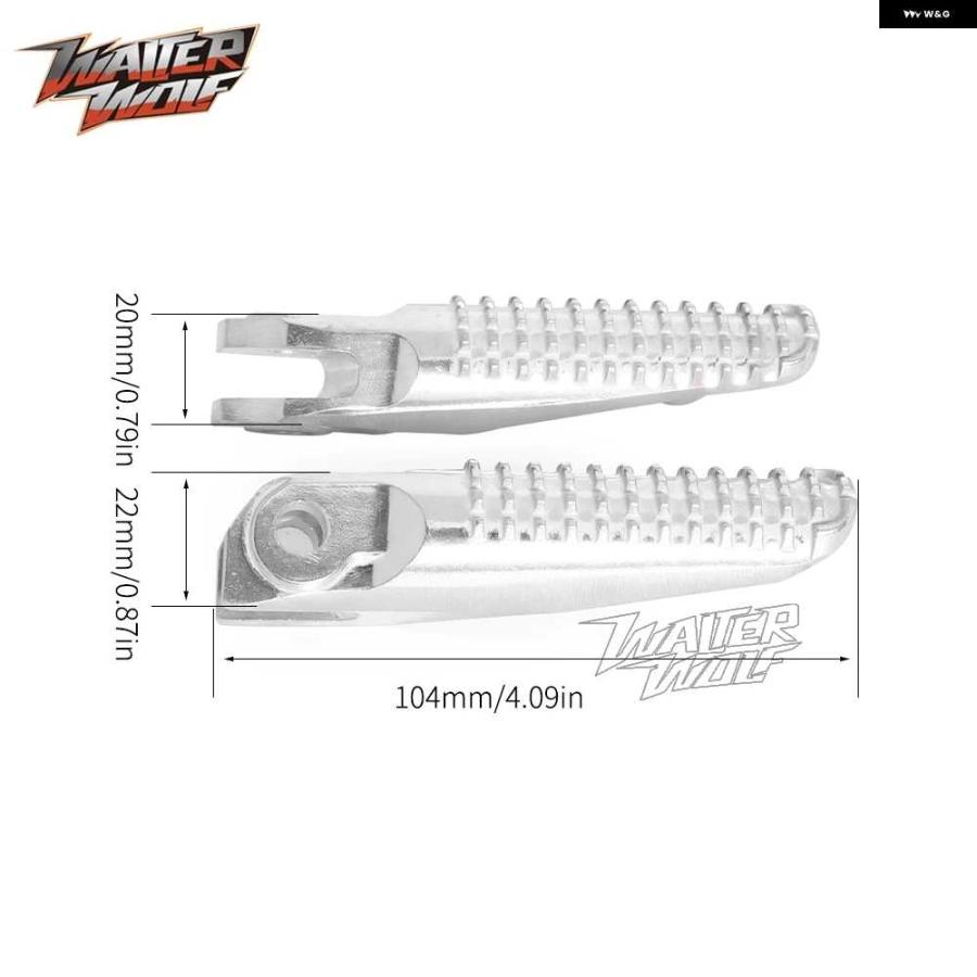 並行輸入品2025 MT-07 キック スタンド 延長 パッド フロントライダー フットレスト フットペグ ヤマハ MT07 Y-AMT フットペダル サイド スタンド_7