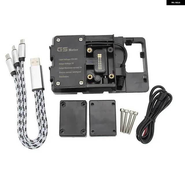 並行輸入品オートバイ バイク ドゥカティ ムルティストラーダ 1200 スタンド ホルダー スマートフォン GPS ナビゲーション プレート ブラケットの画像