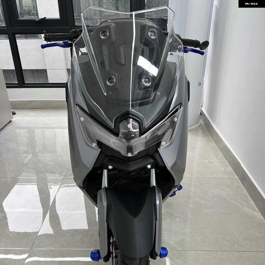 並行輸入品ヤマハ NMAX155 V3 2025 NMAX125 V3 2025 オートバイ バイク ヘッドライト プロテクター ヘッドライト ガードシールドスクリーンレンズ_5