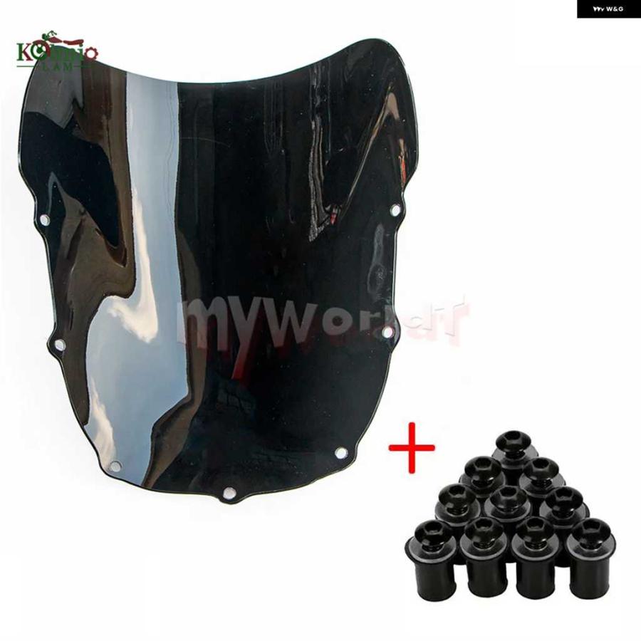 並行輸入品オートバイ バイク ウィンドシールド 1990 - 1992 カワサキ ZZR1100 C ZZR1100C ZX11 ZX-11の画像