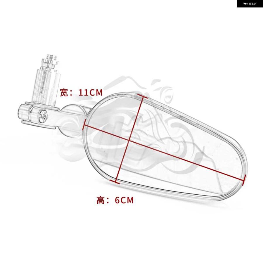 並行輸入品ホンダ X-ADV750 2017-21 オートバイ バイク リアビュー サイドミラー XADV750 X-ADV 750 バックミラー 22_5