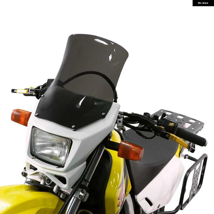 並行輸入品ウインドスクリーン 風防デフレクター プロテクター スズキ TS200 DR125 DR200SE DR350 オートバイ バイク フロント ウインドスクリーンの画像