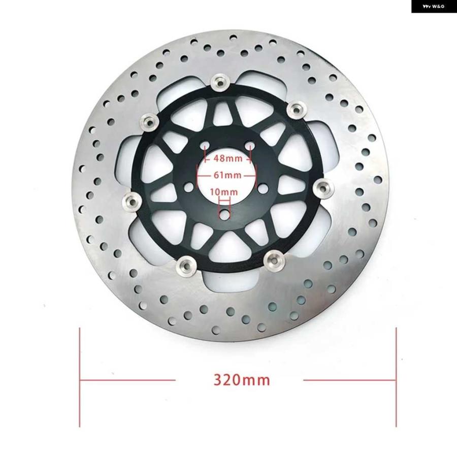 並行輸入品320MM フロント ブレーキディスク ローター カワサキ ZX9R