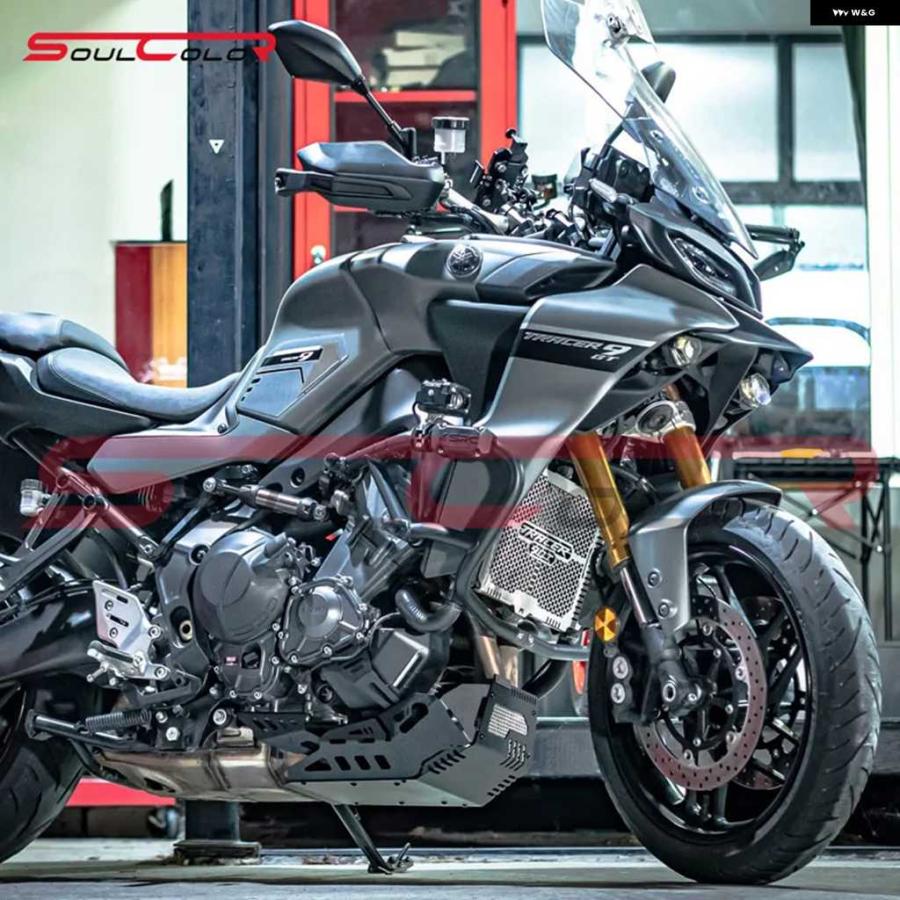 並行輸入品シャーシ エクスペディション エンジン ガード スキッドプレート シャーシ カバー MT09 MT-09 2021-24 2025 XSR900 TRACER 9 GT