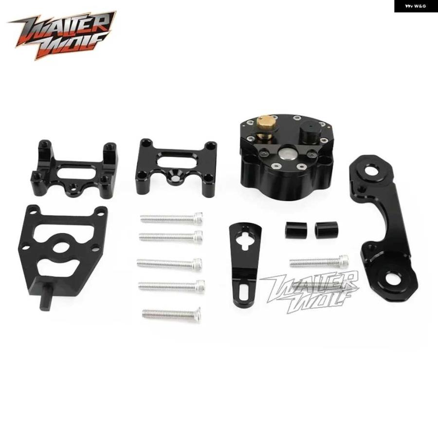 並行輸入品T7 T700 調整式ステアリングスタビライザー ダンパー ヤマハ テネレ700ラリー XTZ07 XTZ700 2019-2024 安全確保済み ショック アブソーバー_7