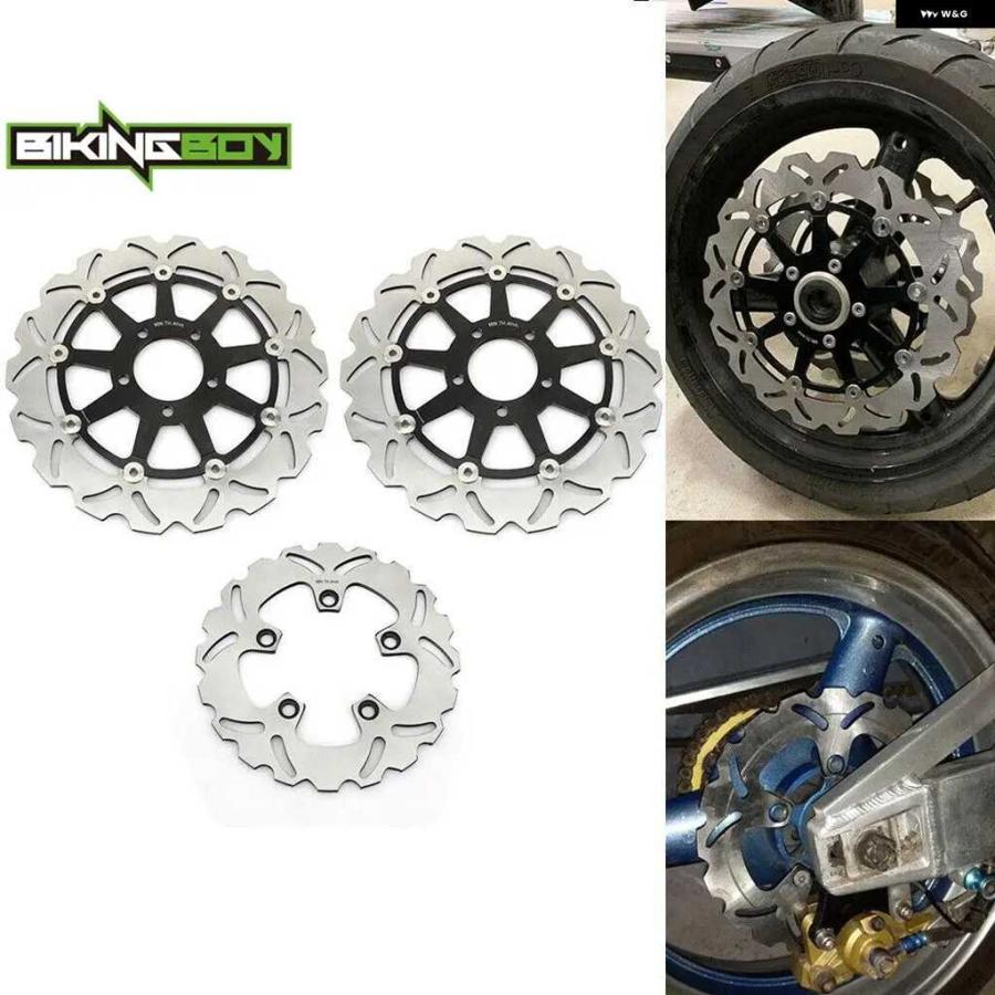 並行輸入品フロント リア ブレーキディスク ローター GSXR GSX-R 1000 01 02 03 04 05 06 07 08 09 10 11 12 13 14 15 16 K1 K2 K3 K4 K5 K6の画像