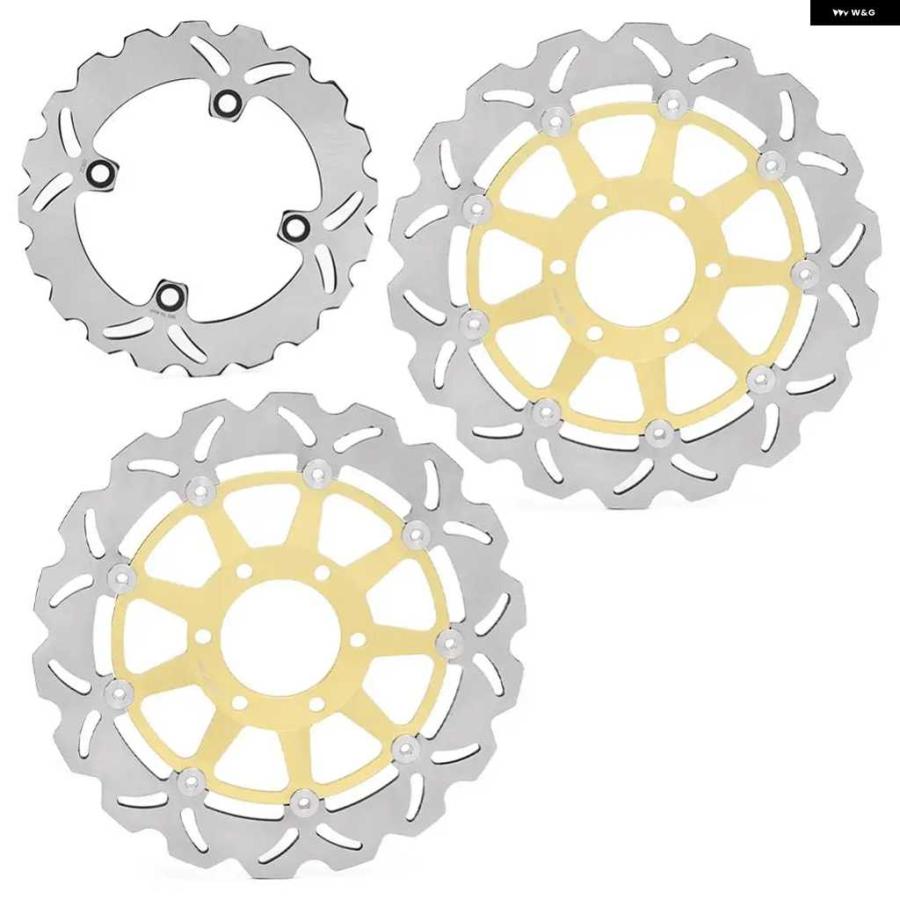 並行輸入品フロント リア ブレーキディスク ディスク ローター トライアンフ T509 SPEED TRIPLE 97 98 99 00 01 T595 T955I DAYTONA 1996-2001の画像