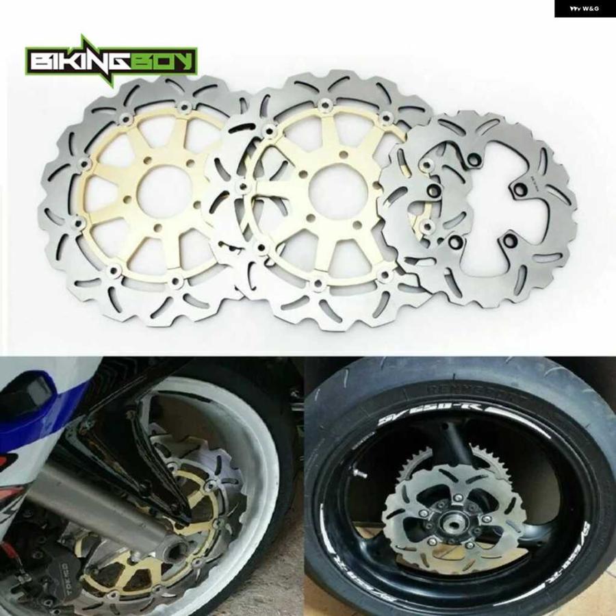 並行輸入品GSX1300R ハヤブサ 97-17 GSX1300RZ 02 03 04 05 06 07 GSX 1300 BK B-KING / ABS 08-11 フロントリア ブレーキディスク ローターの画像