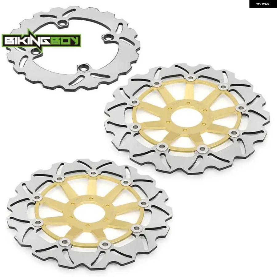 並行輸入品フロント リア ブレーキディスク ディスク ローター CBR600F SUPERSPORT F3 95-98 CBR900RR 94-97 96 HORNET 250 97-23 CB400N 82-88 83 84の画像