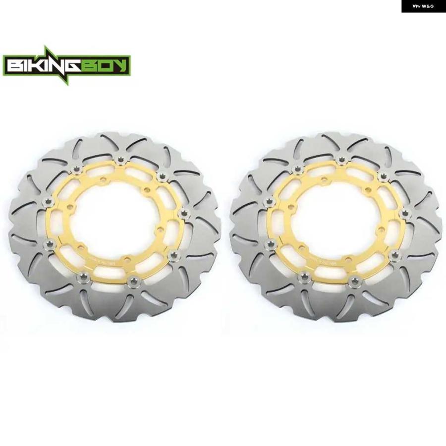 並行輸入品R850R 94-03 R1100R 95 96 97 98 99 00 01 R1100RT 94-01 R1100RS 92-01 K100RS 89-93 フロントリア ブレーキディスク ローターセットの画像