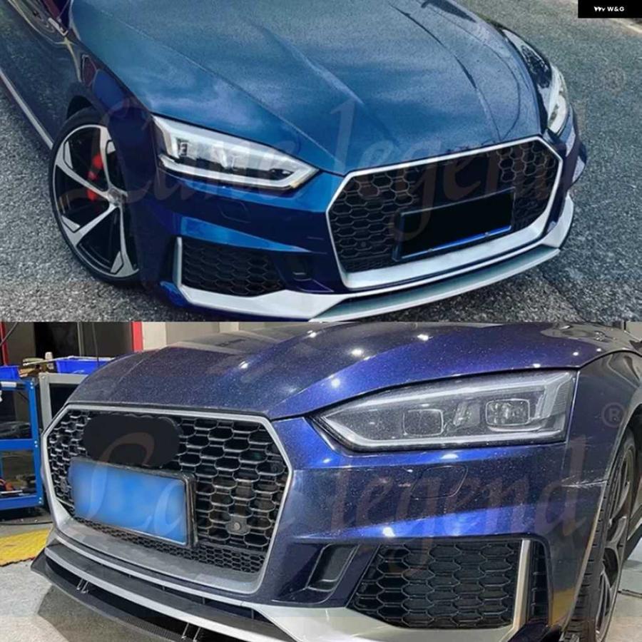 並行輸入品フロント バンパー グリル レーシング RS5 スタイル