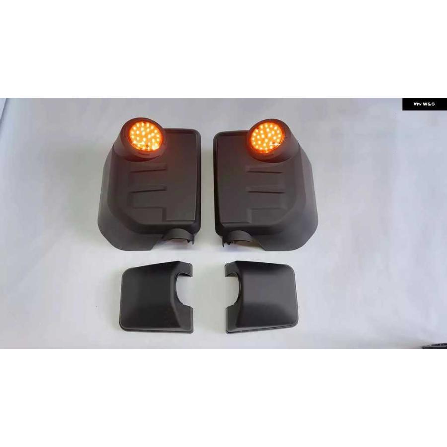 並行輸入品車用LEDリアビューミラー カバー ランプ サイドウィンカー