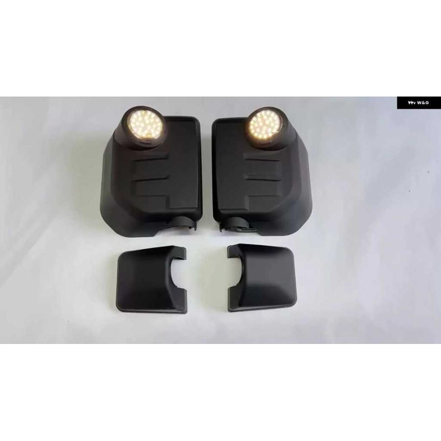 並行輸入品車用LEDリアビューミラー カバー ランプ サイドウィンカー 