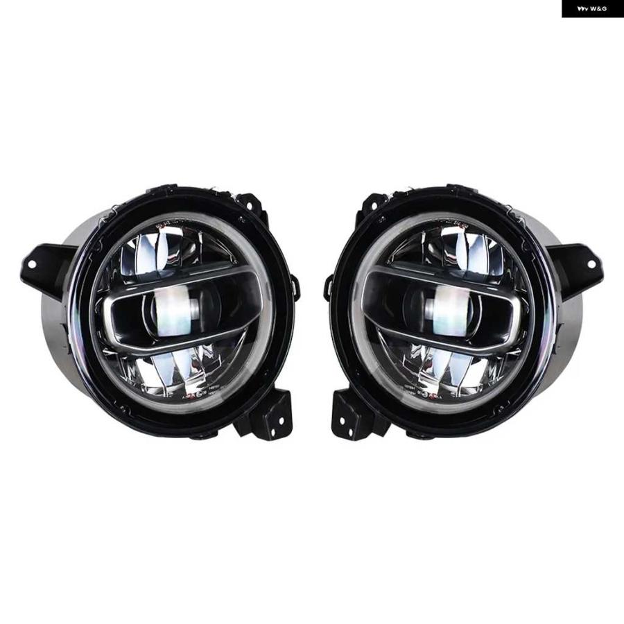 ラングラー　ルビコン　純正ヘッドライト美品 並行輸入品2018-2024 ジープ ラングラー JL JLU JT ルビコン LED
