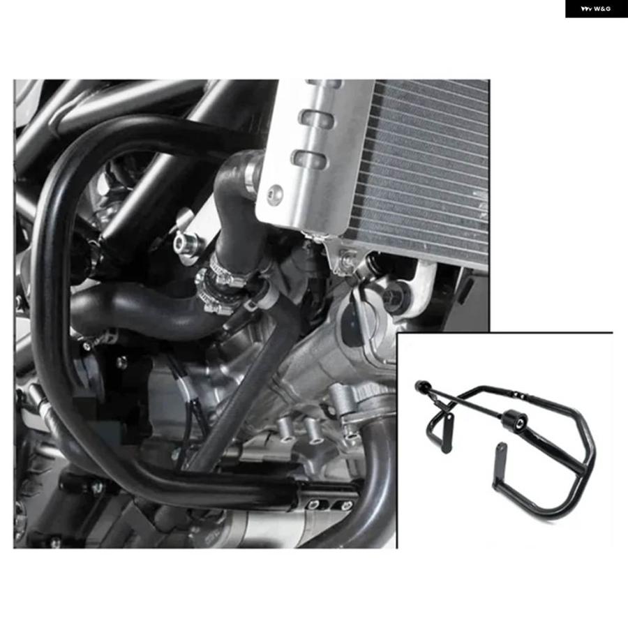 並行輸入品オートバイ バイク エンジン ガード クラッシュ バー キット フレーム バンパー スズキ SV650 X 2017-2023