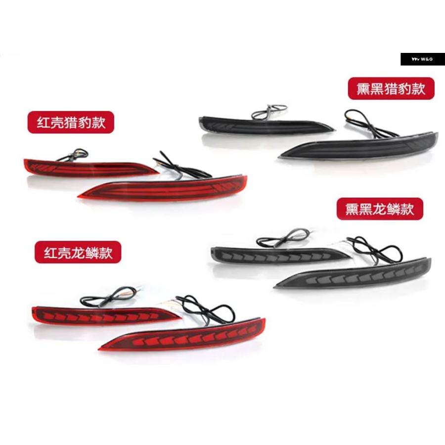 並行輸入品レクサス ES 2018-23 LEDリア バンパー ライト ダイナミック