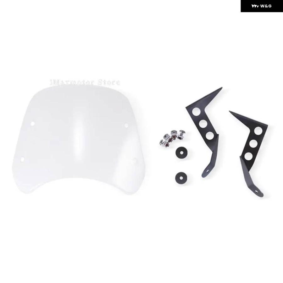 並行輸入品オートバイ 風防ガラス ウィンドスクリーン ウィンドデフレクター ベネリ レオンチーノ 250 レオンチーノ 500 トレイル コンパクト スポーツ_8