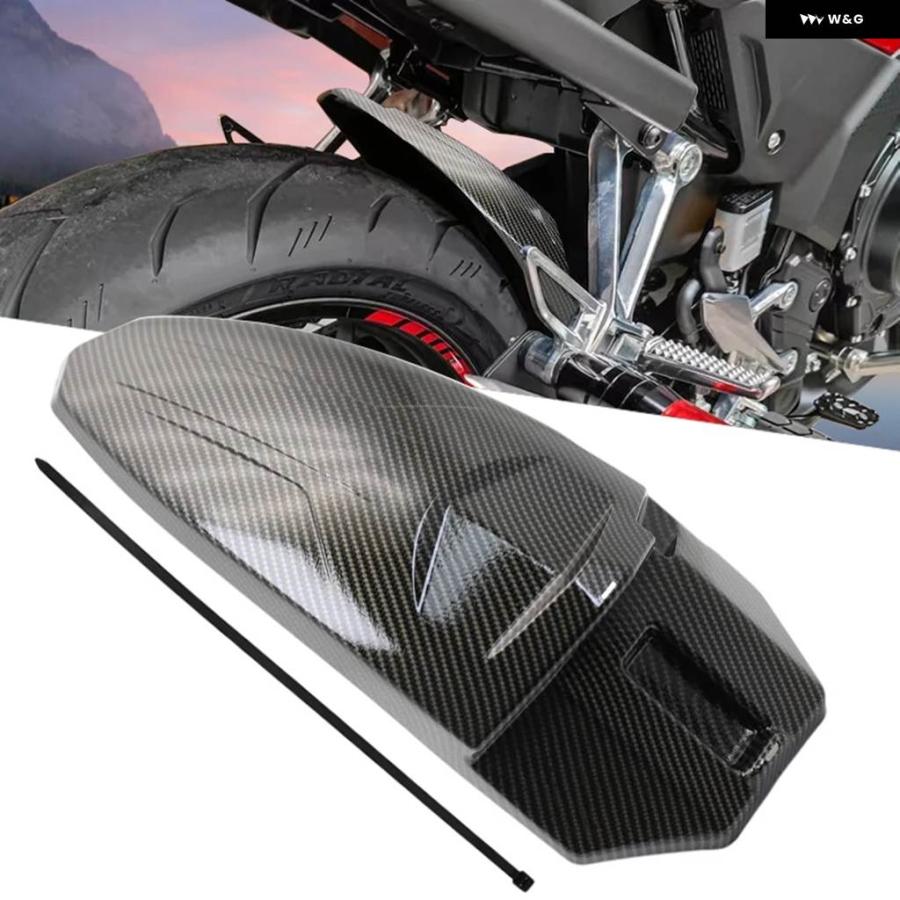 並行輸入品カーボンリアフェンダー マッドガード フォワード スプラッシュガード ホンダ CB500X CBR500R F X CBR 500R CB500F 2013-2021 2020の画像