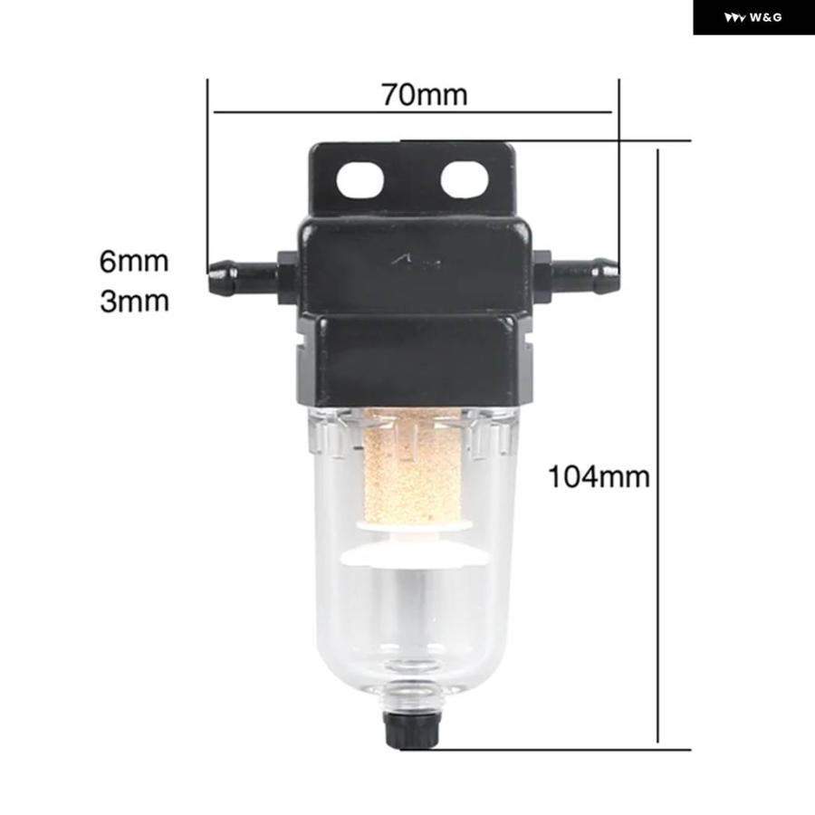 並行輸入品4個燃料 フィルター /ウォーターセパレーターキット WEBASTO/EBERSPACHER ヒーター用ウォーターセパレーターの画像
