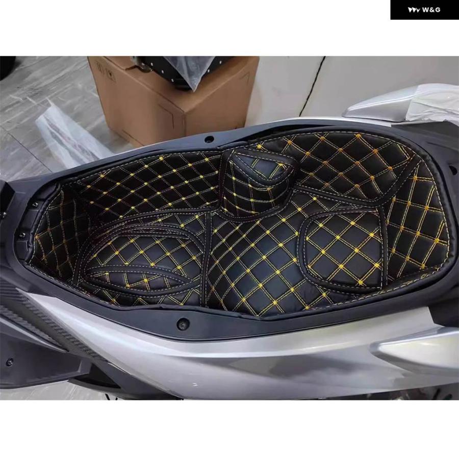 並行輸入品アプリリア SR GT 200 SRGT 200 SRGT200 GT200 バイク トランク カーゴライナー プロテクター シート パッド 収納 ボックス_3