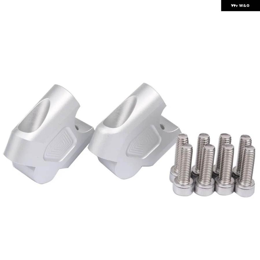 ブランド登録なし - 並行輸入品BENELLI 702 X TRK702X 自動自転車 添え物 手持ち部分赤ちょうちん ライザー マウント 手持ち部分赤ちょうちん クランプ ライズエクステンド アダプタ