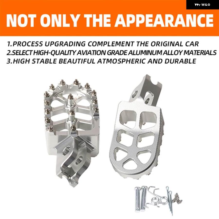並行輸入品オートバイ フットレスト フットペグ ペダル カワサキ KX250F KX250 F KX450F KX450 X KLX 450 R KLX450R KX250X KX450X KX 250_8
