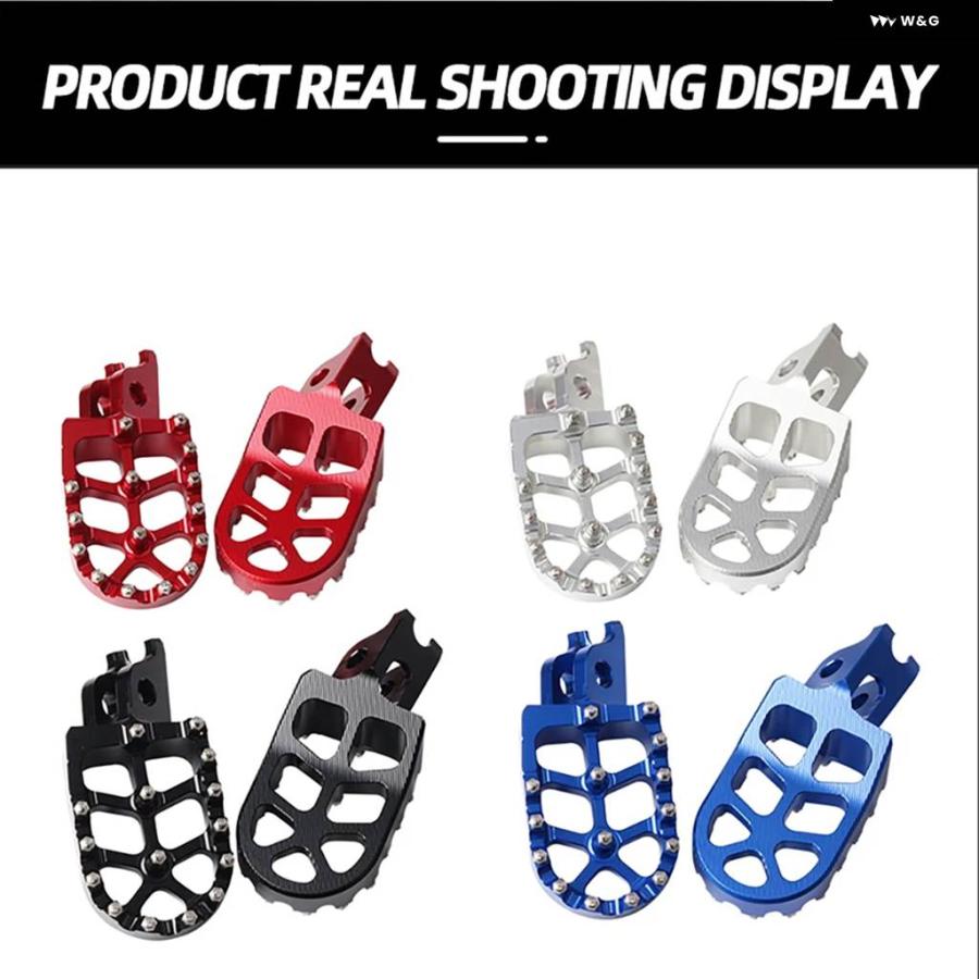 並行輸入品オートバイ フットレスト フットペグ ペダル カワサキ KX250F KX250 F KX450F KX450 X KLX 450 R KLX450R KX250X KX450X KX 250_9