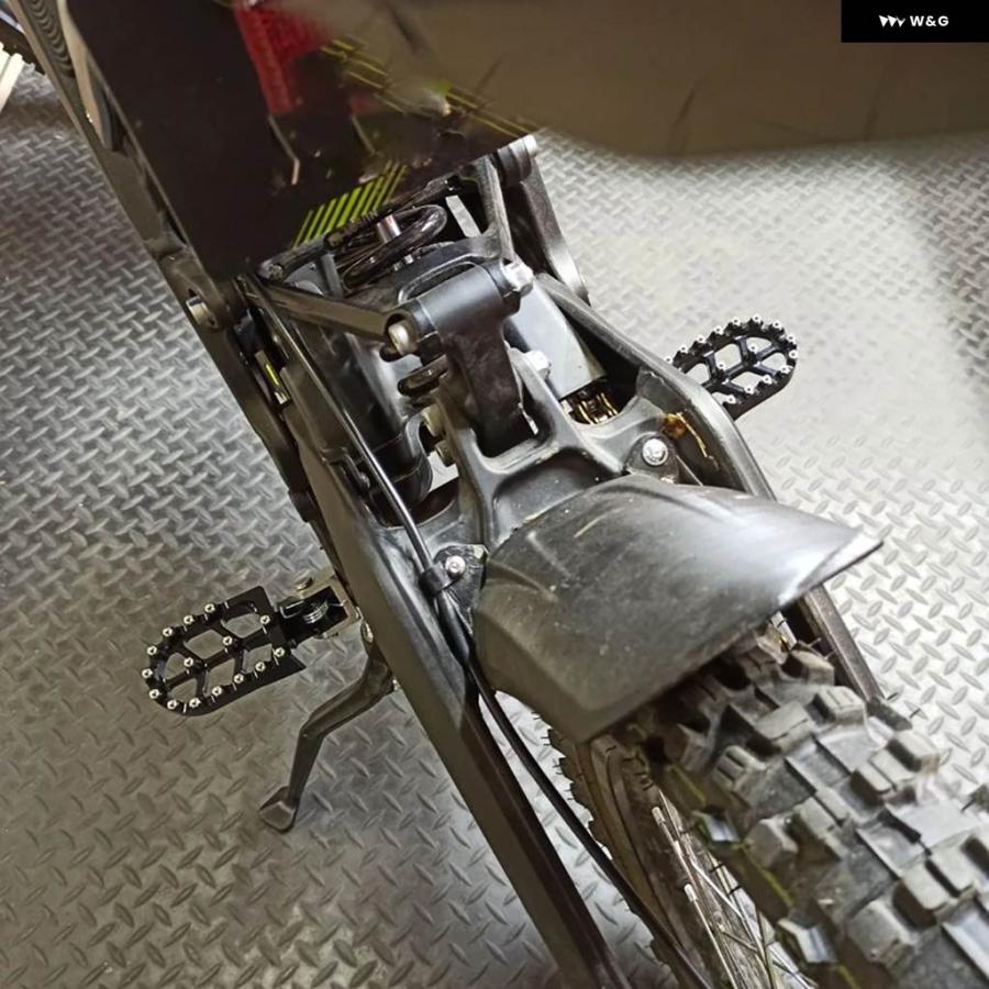 並行輸入品オートバイ フットレスト フットペグ ペダル カワサキ KLX150L KLX150BF KLX150 KLX 150 L BF KLX 150L 150BF アクセサリーの画像
