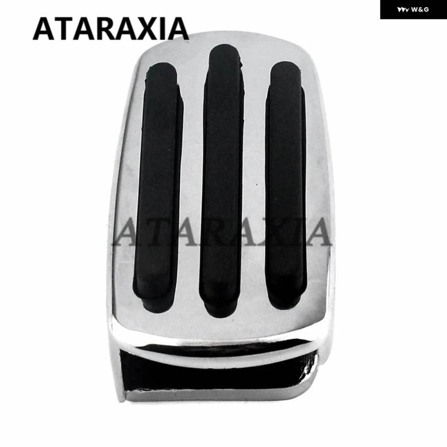 並行輸入品オートバイ クロームブレーキペダルカバー ペダル パッド フットレスト ホンダ ゴールドウイング ゴールドウイング GL1800 2018-22の画像