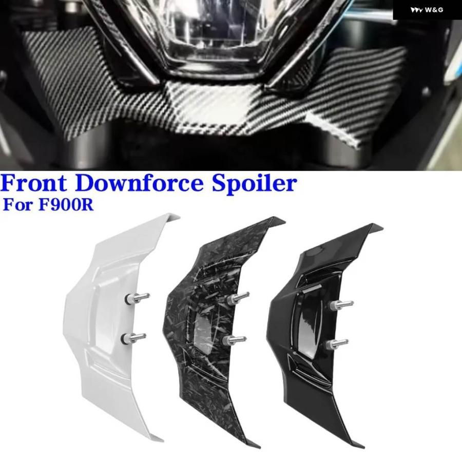 並行輸入品BMW F900R 2021-2024 フロントスポイラー ダウンフォース ネイキッド エアロダイナミック ウィングレット デフレクター フロント ヘッドライ | ブランド登録なし