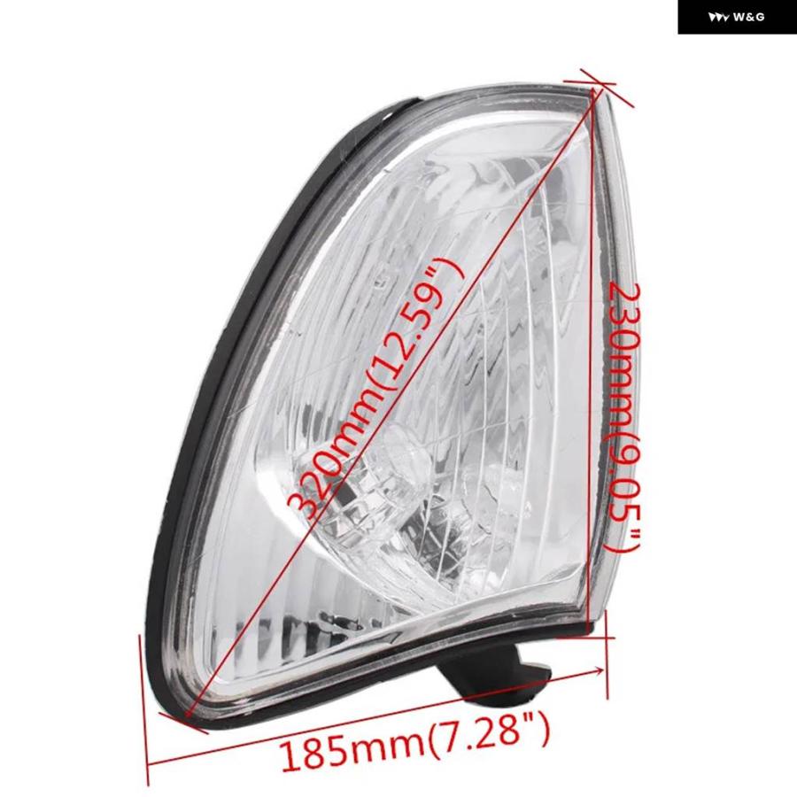 並行輸入品車用コーナーランプ フロントウィンカーライト 98-05 ランドクルーザー 100 HDJ100 HDJ101 HZJ105 FZJ100 OEM# 81521-60360 81511-60490の画像