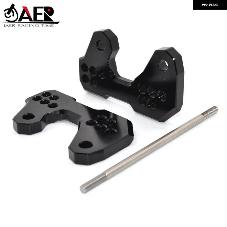 並行輸入品ヤマハ R3 MT03 MT25 2015-2020 CNC リアセット ベース フットペグ R3 ABS ヤマハ R25 2013-2020 R3 ABS 2017-2020の画像