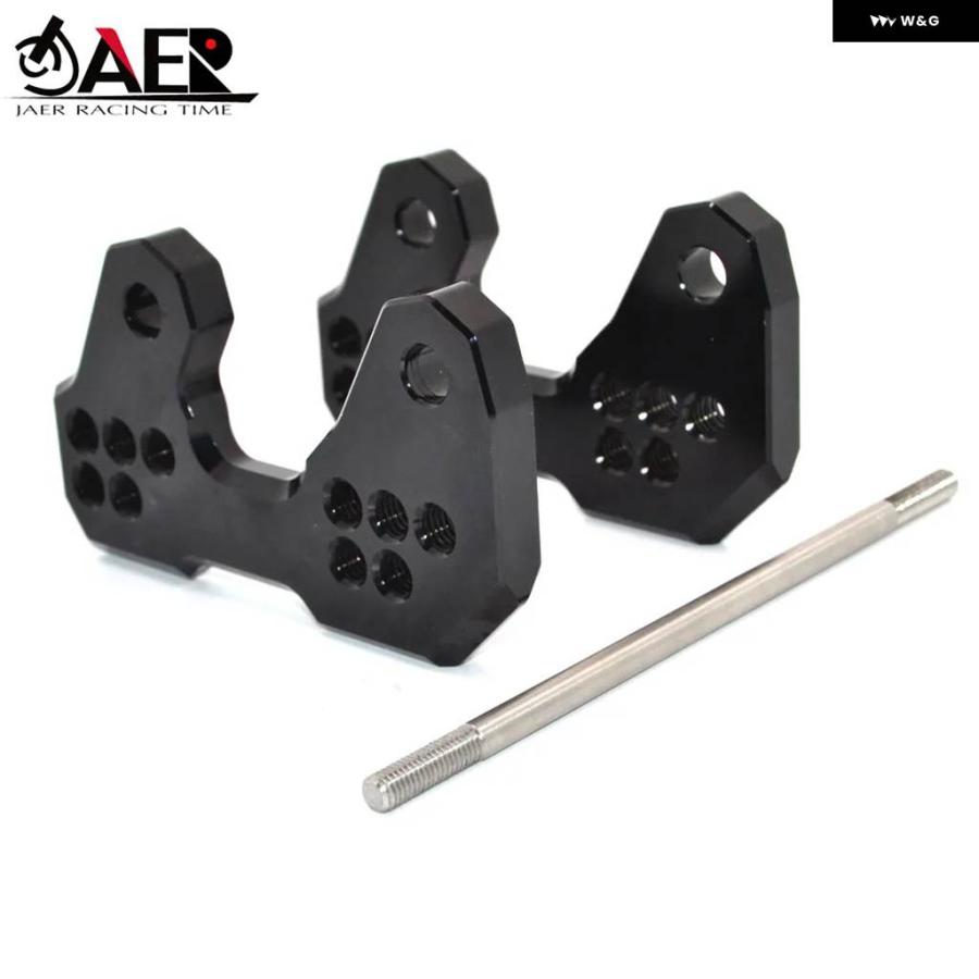 並行輸入品ヤマハ R3 MT03 MT25 2015-2020 CNC リアセット ベース フットペグ R3 ABS ヤマハ R25 2013-2020 R3 ABS 2017-2020の画像