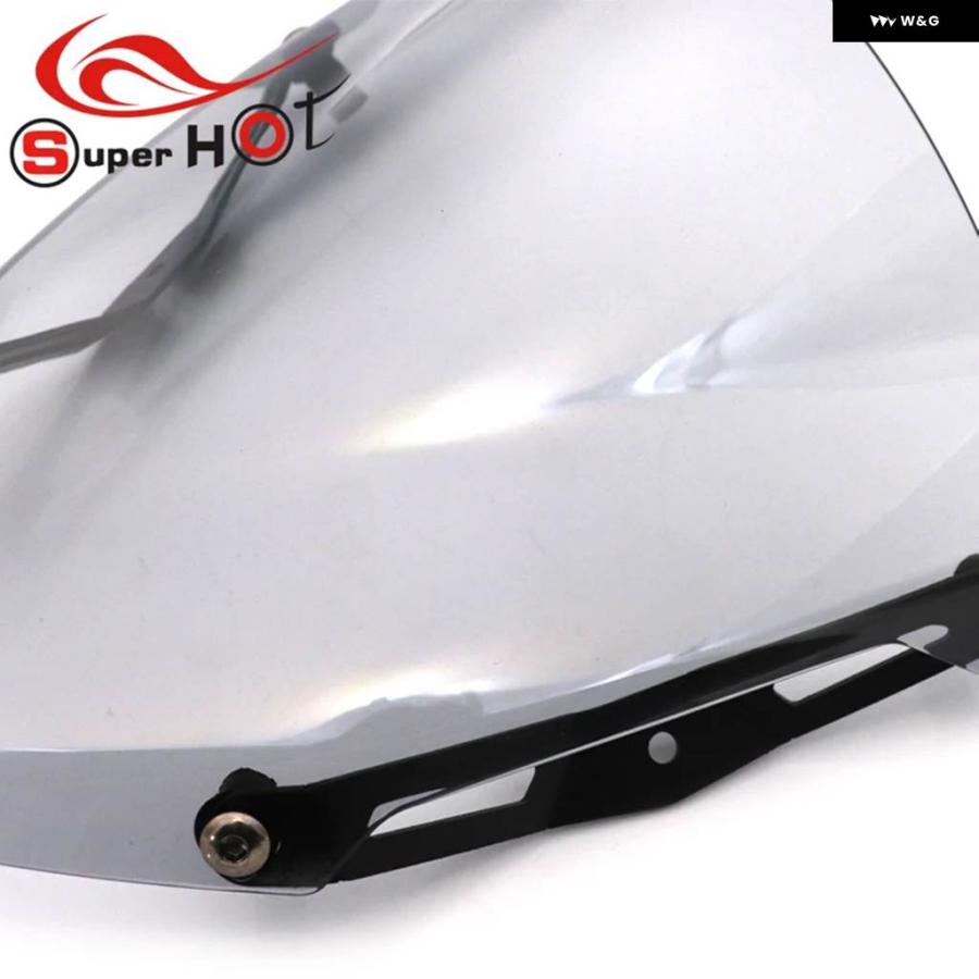 並行輸入品ヤマハ MT03 MT25 MT 25 2020-2021 WINDSHIED WINDSREEN PARE-BRISE SMOKE MOTORCYCLE ACCESSORIES WIND DEFLECTORSの画像