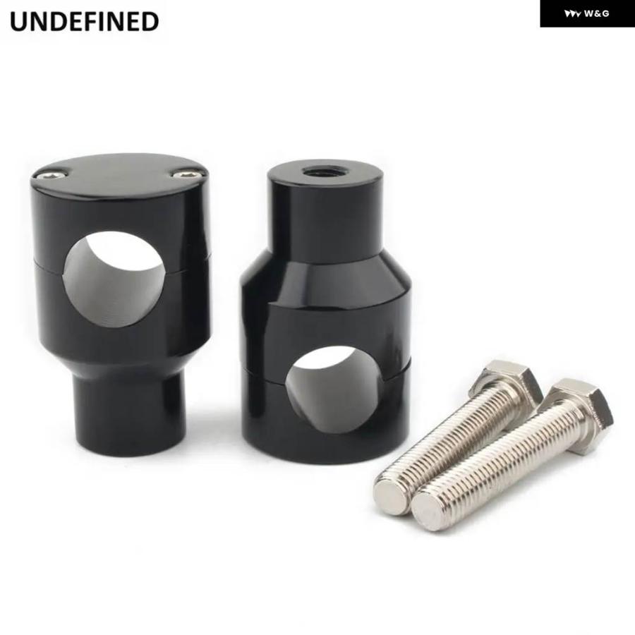 並行輸入品22MM 25MM オートバイ ハンドルバー ライザーアップ ブラケット クランプキット 1インチ 7/8インチ ハンドルバー ハーレー ホンダの画像