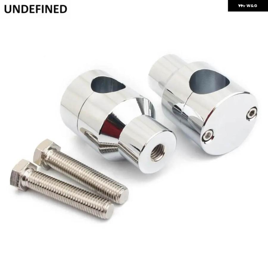 並行輸入品22MM 25MM オートバイ ハンドルバー ライザーアップ ブラケット クランプキット 1インチ 7/8インチ ハンドルバー ハーレー ホンダの画像