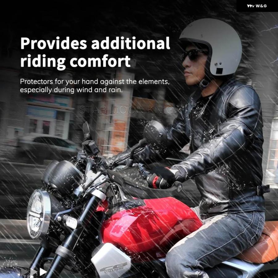 並行輸入品ホンダ CB190SS CB 190 SS アクセサリー バイク ハンドガード シールド ハンドガード ウィンド プロテクター_2