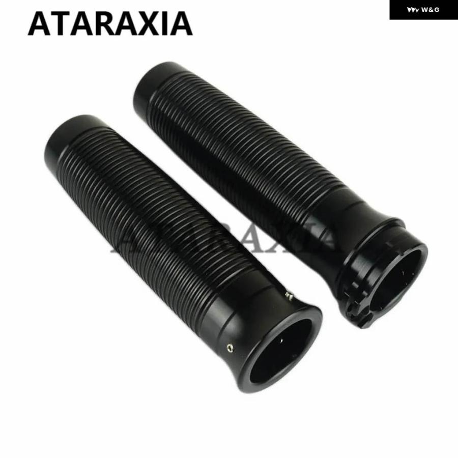並行輸入品1インチ25MM ハンドルバー グリップ ハンド グリップ ハーレー ツーリング スポーツスター XL883ダイナブレイクアウトファットボーイヘリテーの画像