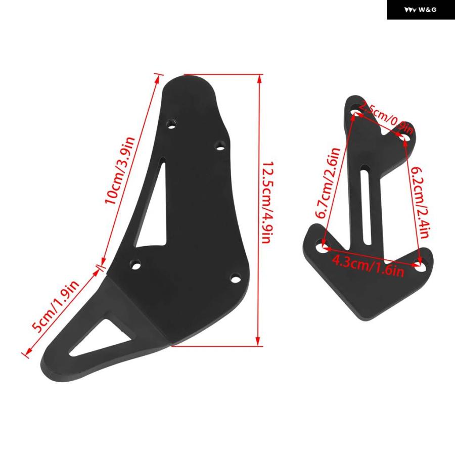 並行輸入品CNCキック スタンド 延長 プレート BMW R-18 R18 R 18 クラシック CLASSIC 2020-2021-23サイド スタンド サポート プレート拡大 パッドの画像